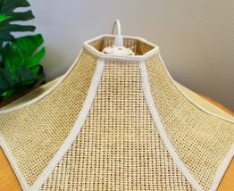 SUSPENSION FLEUR ROTIN