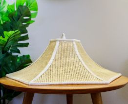 SUSPENSION FLEUR ROTIN