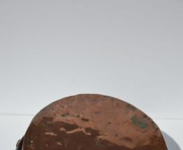 Casserole en cuivre et fer