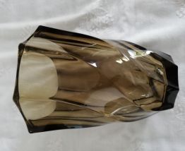 VASE EN VERRE FUME