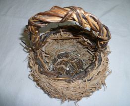 Panier nid d'oiseau
