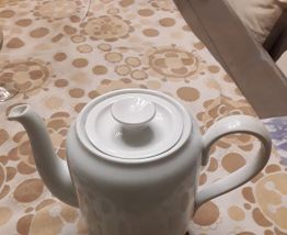 Théière porcelaine danoise vintage