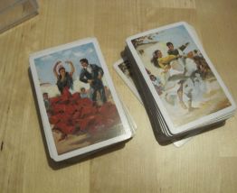  deux jeux de carte d’Espagne   bon état très beau dos COMPL