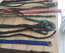 lot de ceintures vintage 