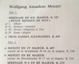 Mozart - Philharmonia Orchestra - 33 t