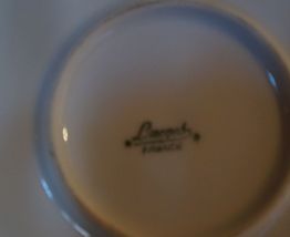 plat porcelaine vintage