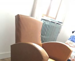 Fauteuil d’époque année 60 à rehousser 