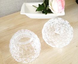 Bonbonnière ananas en cristal. 