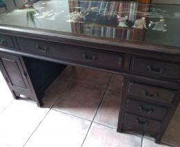 Bureau 1900, décors japonisant