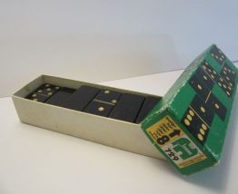 Dominos Jumbo bois doré