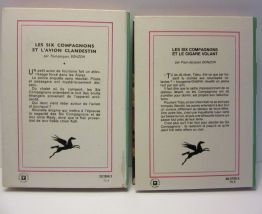 lot 2 bibliothèque verte "Les six compagnons" Bonzon