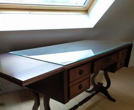 Bureau vintage 3 tiroirs style années 60-70