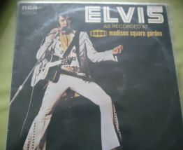 33T/LP  ELVIS PRESLEY MADISON SQUARE GARDEN  ALLEMAGNE   EXC