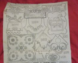 revue Dessins Piqués broderie patrons 1925