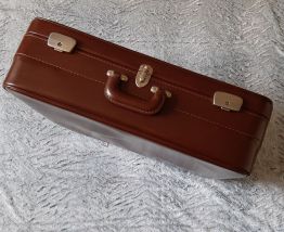 Valise vintage marron