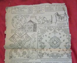revue Dessins Piqués broderie patrons 1923