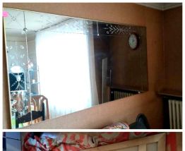 Miroir panoramique 70's