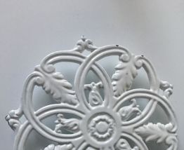 Dessus de plat fonte émaillée 