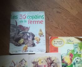 Lots livres enfant anciens