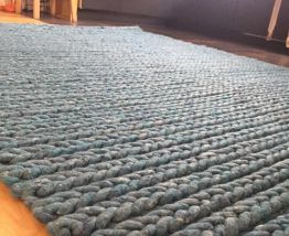 TAPIS DESIGN "TRESSE"