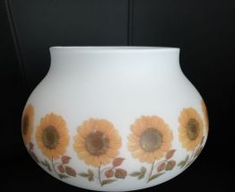 Verre sur pied vintage