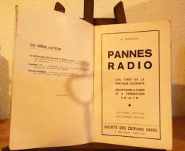 Pannnes Radio (livre rare) 