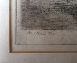 gravure anglaise originale