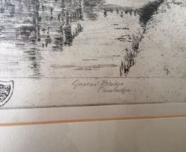 gravure anglaise originale