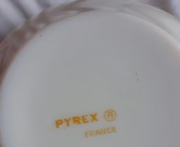 2 bols Pyrex France rare motif Eglantines 1960