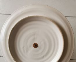 Plateau à fromage vintage motif fleurs 