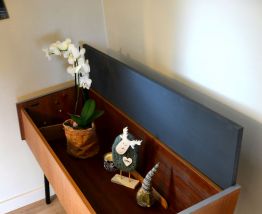 meuble tricoteuse vintage