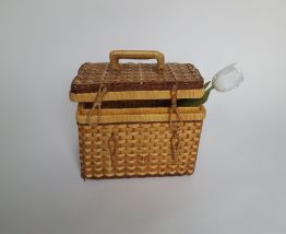 Boite à pique-nique en osier