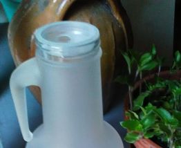 Pichet publicitaire (choc'menthe et Rio)