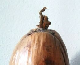 Bac à glaçons en noix de coco véritable-Artisanat 