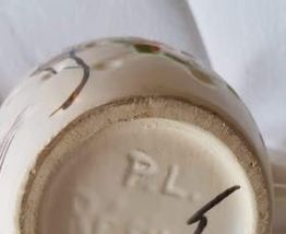 Pichet en céramique Poet Laval France modèle "résille"