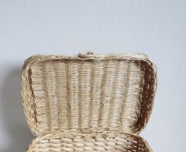 petite malle en osier