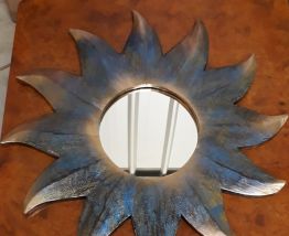 petit miroir soleil 70s