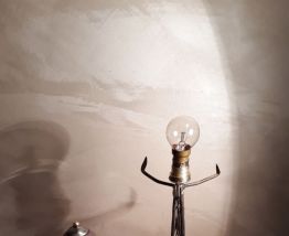 lampe fer forge 1920   style edgar bra
