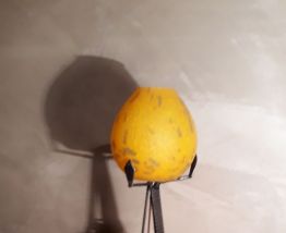 petite lampe  veilleuse art deco   fer forge