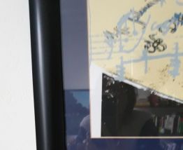 Affiche Beetoven Pop Art encadré 