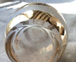 Carafe en verre granité 