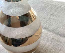 Carafe en verre granité 