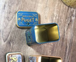 2 Boîtes à épices métalliques PUGET