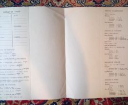 Ancien protège cahier publicitaire "cacao Barry"