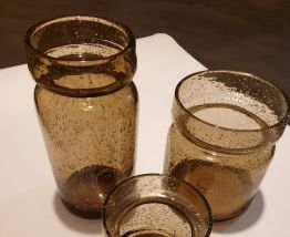 Vases verrerie de Bendor