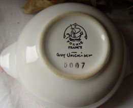 Bol prénom en faïence de Pornic "Laura-Marie"