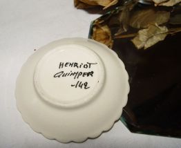 Petite coupelle en faïence de Quimper