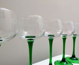 Verres à vin d'Alsace