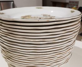 assiettes plate digoin