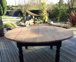 Table basse avec rallonges pliantes 